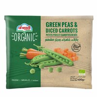 Organic Green Peas Diced Carrots-400g