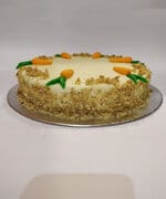 Eggless Carrots Cake with Nuts