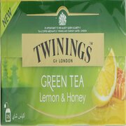 Green Tea-Lemon & Honey-25 Tea Bags