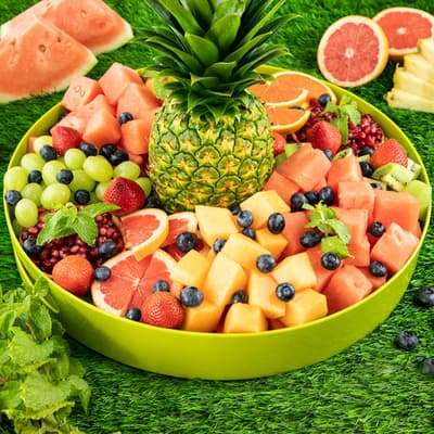 Office Mix Tropical Fruit Large Platter